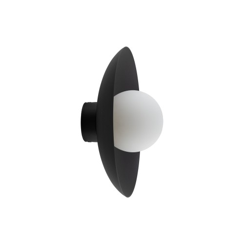 SLATE BLACK GLASS Kinkiet 1XG9 10934 TK Lighting Czarny Biały