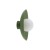 SLATE PEAPOD GLASS Kinkiet 1XG9 10935 TK Lighting Zielony Biały