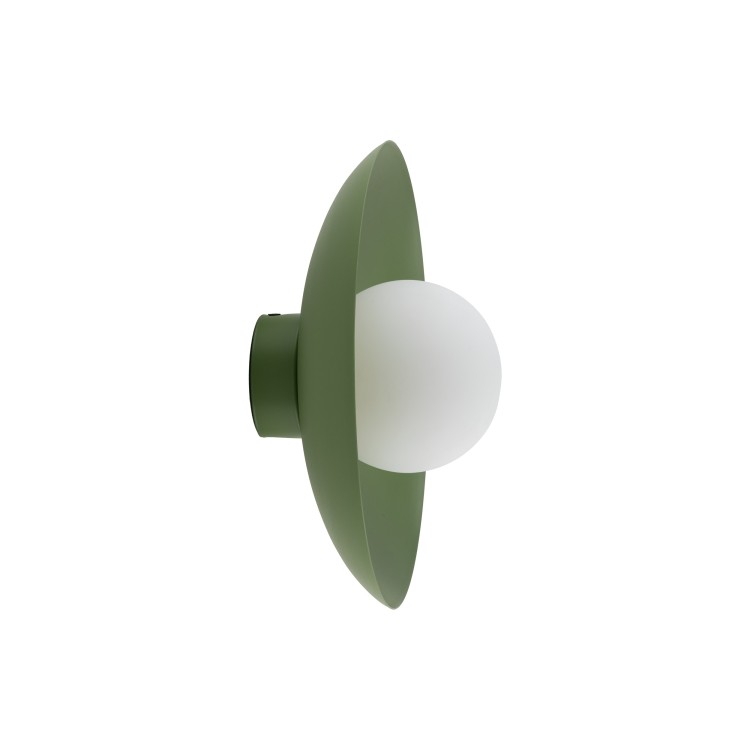SLATE PEAPOD GLASS Kinkiet 1XG9 10935 TK Lighting Zielony Biały