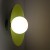SLATE PEAPOD GLASS Kinkiet 1XG9 10935 TK Lighting Zielony Biały