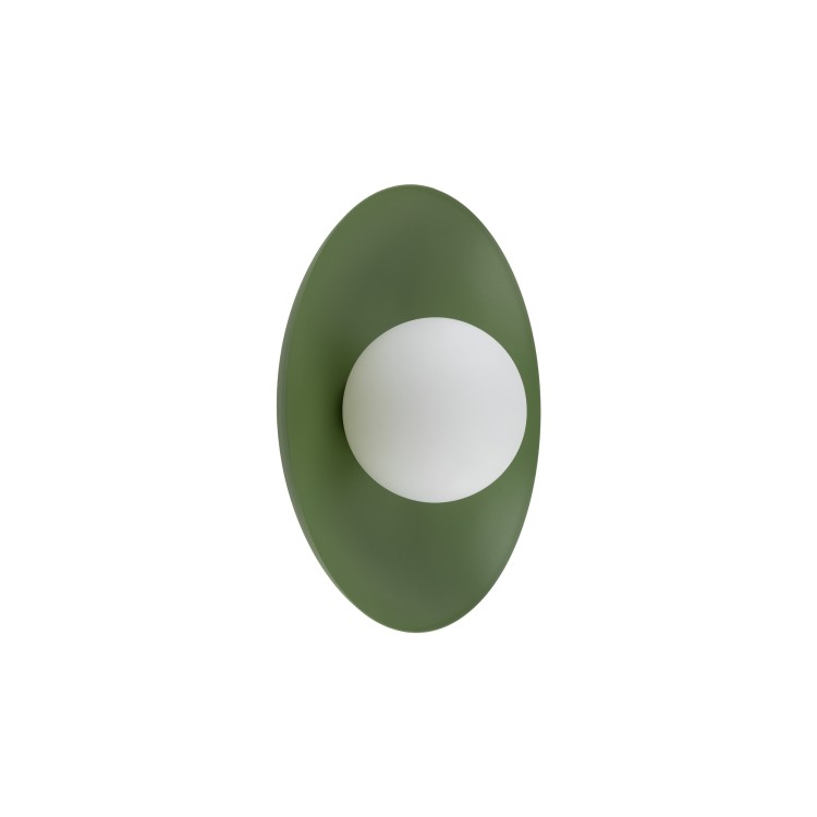 SLATE PEAPOD GLASS Kinkiet 1XG9 10935 TK Lighting Zielony Biały