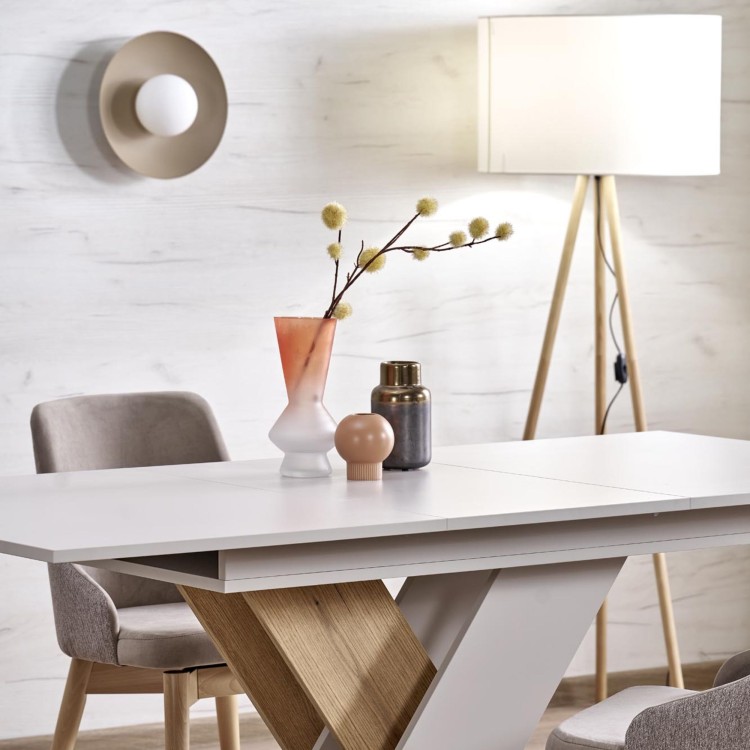 SLATE SABIA GLASS Kinkiet 1XG9 10936 TK Lighting  Biały