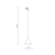TRACER CONO BROWN 10651 TK Lighting Czarny Brązowy