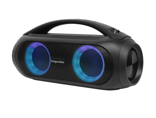 Głośnik Bluetooth USB AUX FM TWS JOY 2 KM0561 Kruger&Matz Przenośny bezprzewodowy MP3 Radio czarny