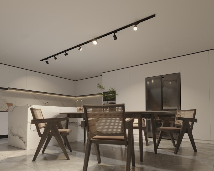 TRACER SET BLACK 2 - Trójobwodowy 10441 TK Lighting Czarny Czarny