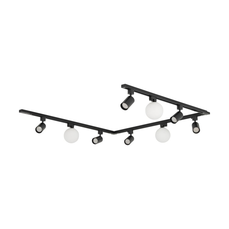 TRACER SET BLACK 45 10484 TK Lighting Czarny Czarny, Biały