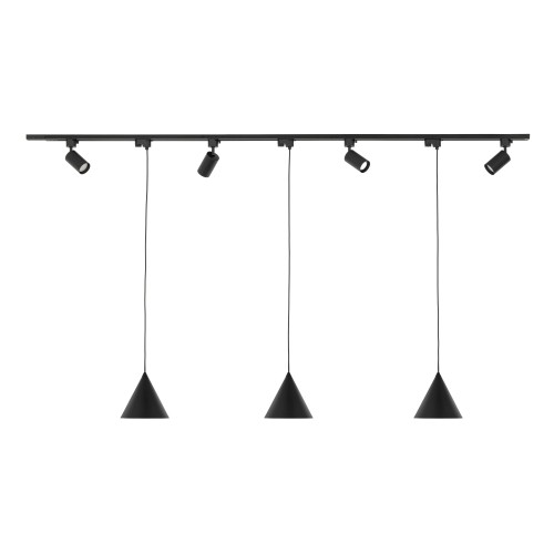 TRACER SET CONO BLACK 139 10599 TK Lighting Czarny Czarny