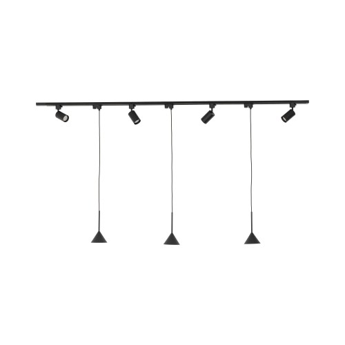 TRACER SET CONO MINI BLACK 144 10604 TK Lighting Czarny Czarny