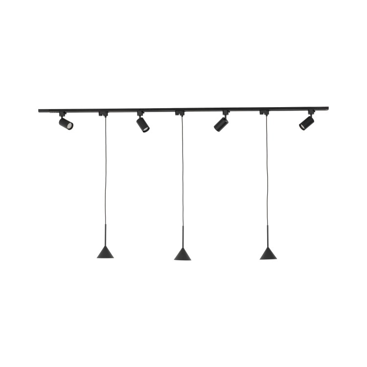 TRACER SET CONO MINI BLACK 144 10604 TK Lighting Czarny Czarny