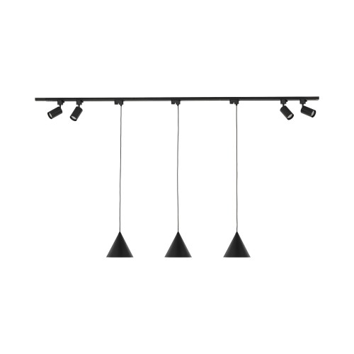 TRACER SET CONO BLACK 148 10608 TK Lighting Czarny Czarny