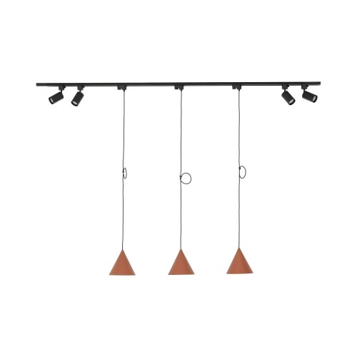 TRACER SET CONO BRICK 150 10610 TK Lighting Czarny Czarny