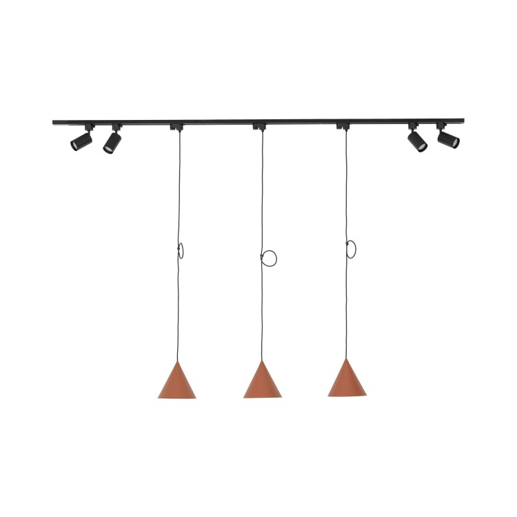 TRACER SET CONO BRICK 150 10610 TK Lighting Czarny Czarny