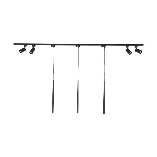 TRACER SET PIANO BLACK 156 10616 TK Lighting Czarny Czarny