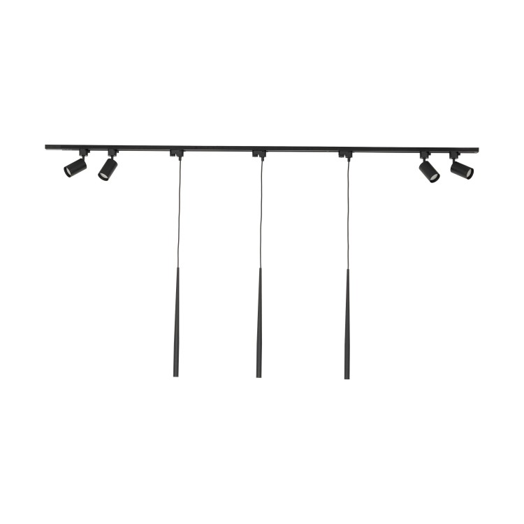 TRACER SET PIANO BLACK 156 10616 TK Lighting Czarny Czarny