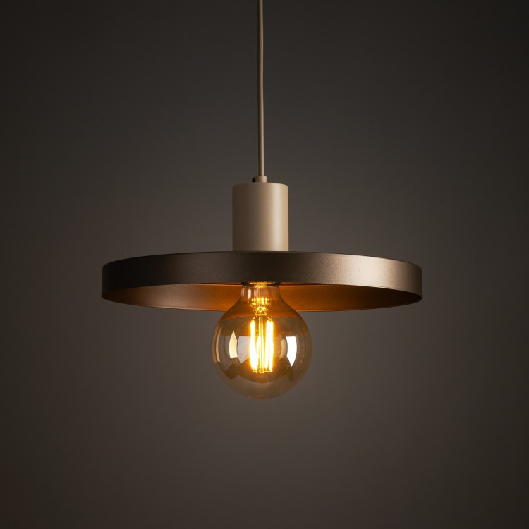 SILA SABIA BROWN 1XE27 Lampa wisząca 300 10757 TK Lighting  Brązowy
