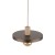 SILA SABIA BROWN 1XE27 Lampa wisząca 300 10757 TK Lighting  Brązowy