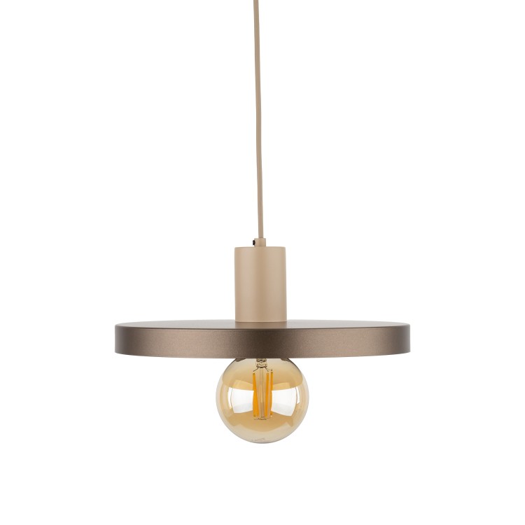 SILA SABIA BROWN 1XE27 Lampa wisząca 300 10757 TK Lighting  Brązowy