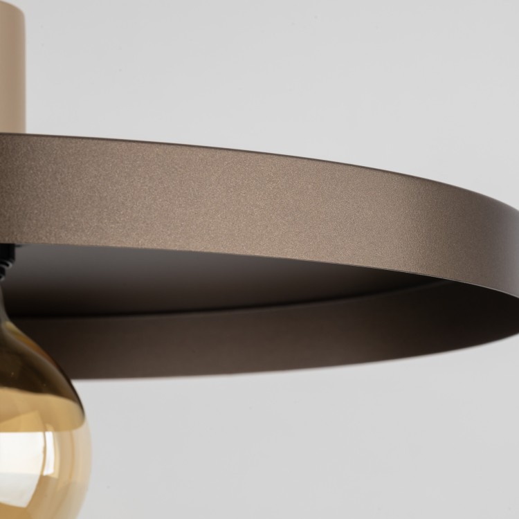 SILA SABIA BROWN 1XE27 Lampa wisząca 400 10758 TK Lighting  Brązowy