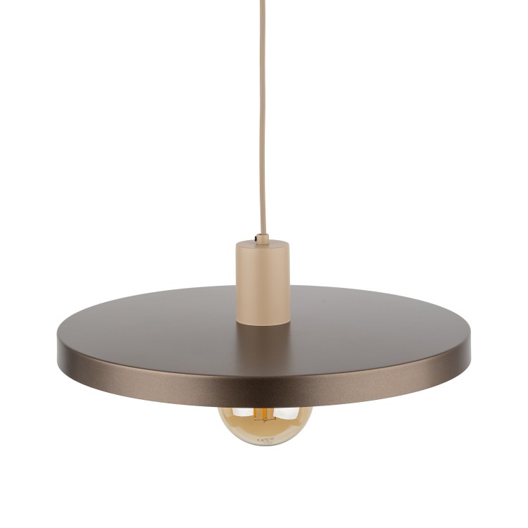 SILA SABIA BROWN 1XE27 Lampa wisząca 400 10758 TK Lighting  Brązowy