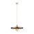 SILA SABIA BROWN 1XE27 Lampa wisząca 400 10758 TK Lighting  Brązowy