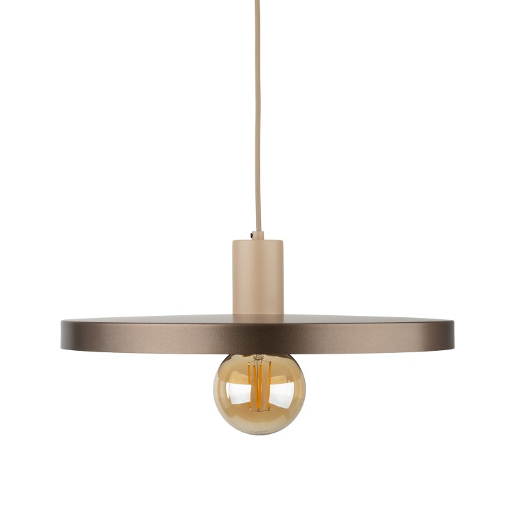 SILA SABIA BROWN 1XE27 Lampa wisząca 400 10758 TK Lighting  Brązowy