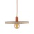 SILA BRICK SABIA 1XE27 Lampa wisząca 400 10955 TK Lighting  Sabia