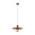 SILA GREEN BRICK 1XE27 Lampa wisząca 300 10749 TK Lighting Brąz