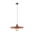 SILA GREEN BRICK 1XE27 Lampa wisząca 400 10750 TK Lighting Brąz Ceglasty