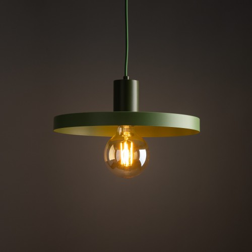 SILA GREEN PEAPOD 1XE27 Lampa wisząca 300 10761 TK Lighting Zielony Zielony