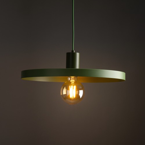 SILA GREEN PEAPOD 1XE27 Lampa wisząca 400 10762 TK Lighting Zielony Zielony