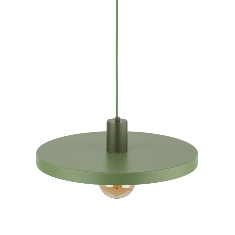 SILA GREEN PEAPOD 1XE27 Lampa wisząca 400 10762 TK Lighting Zielony Zielony