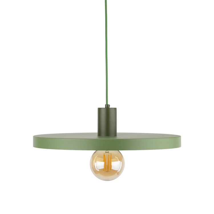 SILA GREEN PEAPOD 1XE27 Lampa wisząca 400 10762 TK Lighting Zielony Zielony