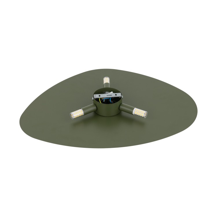 STONE GREEN Kinkiet 3 10707 TK Lighting Zielony Zielony