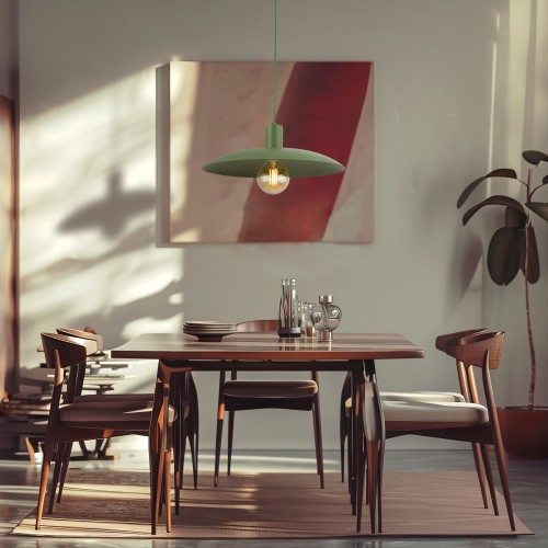 ASTRA PEAPOD 1XE27 Lampa wisząca 10713 TK Lighting Zielony Zielony