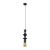 TOWER BLACK Lampa wisząca 1XE27 10871 TK Lighting Czarny