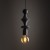 TOWER BLACK Lampa wisząca 1XE27 10871 TK Lighting Czarny