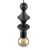 TOWER BLACK Lampa wisząca 1XE27 10871 TK Lighting Czarny