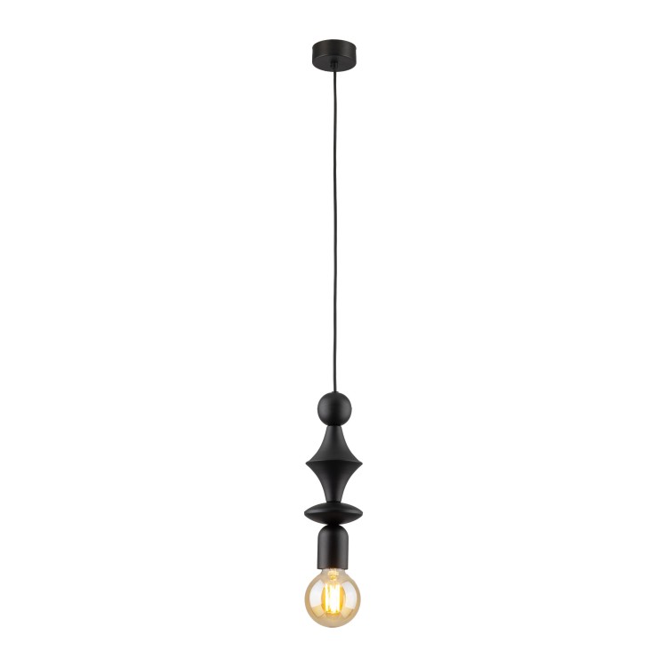 TOWER BLACK Lampa wisząca 1XE27 10871 TK Lighting Czarny