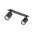 NEX BLACK 2XGU10 Lampa sufitowa podtynkowa 10799 TK Lighting Czarny Czarny