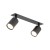 NEX BLACK 2XGU10 Lampa sufitowa podtynkowa 10799 TK Lighting Czarny Czarny