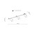 NEX BLACK 3XGU10 Lampa sufitowa podtynkowa 10800 TK Lighting Czarny Czarny