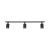 NEX BLACK 3XGU10 Lampa sufitowa podtynkowa 10800 TK Lighting Czarny Czarny