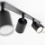 NEX BLACK 4XGU10 Lampa sufitowa podtynkowa 10801 TK Lighting Czarny Czarny
