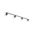NEX BLACK 4XGU10 Lampa sufitowa podtynkowa 10801 TK Lighting Czarny Czarny