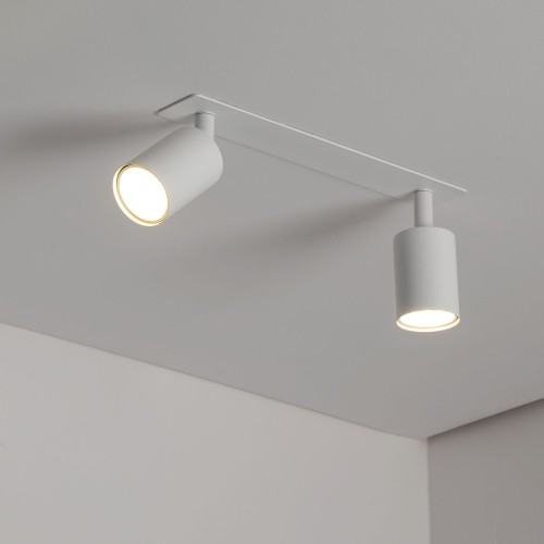 NEX WHITE 2XGU10 Lampa sufitowa podtynkowa 10803 TK Lighting Biały Biały