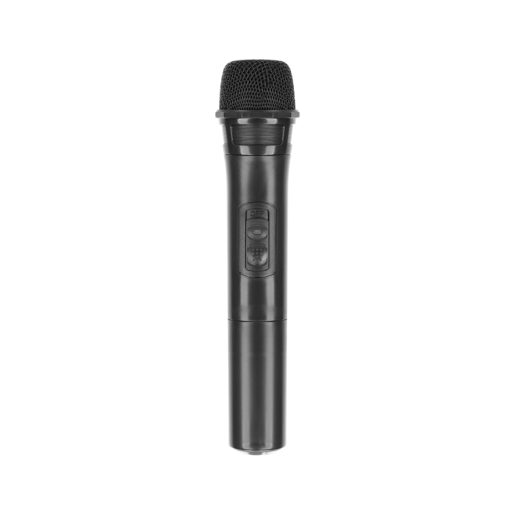 Głośnik Bluetooth USB AUX FM microSD KOM0944 Rebel Music Przenośny bezprzewodowy MP3 Radio Karaoke Mikrofon czarny z kolorowym kamuflażem