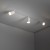 NEX WHITE 3XGU10 Lampa sufitowa podtynkowa 10804 TK Lighting Biały Biały
