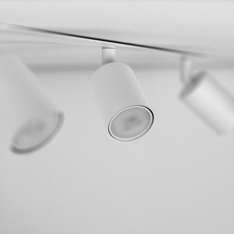 NEX WHITE 3XGU10 Lampa sufitowa podtynkowa 10804 TK Lighting Biały Biały