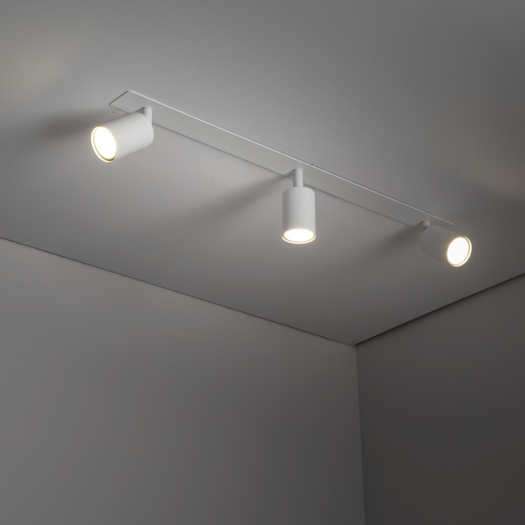NEX WHITE 3XGU10 Lampa sufitowa podtynkowa 10804 TK Lighting Biały Biały
