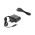Głośnik Bluetooth USB AUX FM microSD KOM0944 Rebel Music Przenośny bezprzewodowy MP3 Radio Karaoke Mikrofon czarny z kolorowym kamuflażem